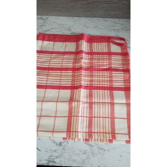 Vintage Kitchen Tea Towels Lot Set 4 Strawberries Retro Kitchen Linens - Picture 6 of 7